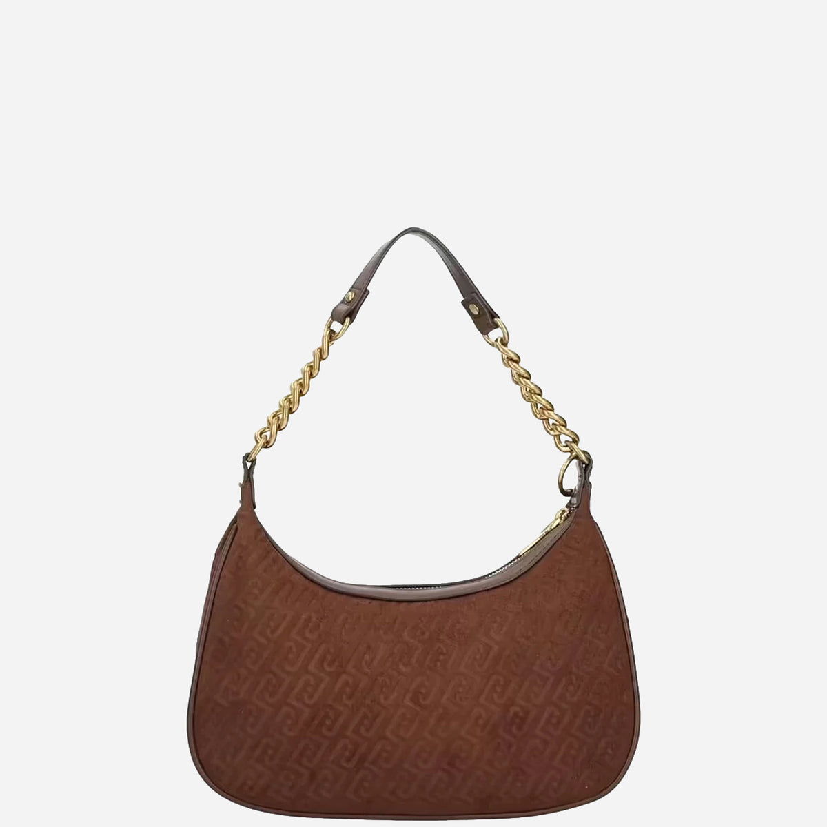 LIU JO RIDHI Jacquard Borsa a spalla, con tracolla Tabacco 