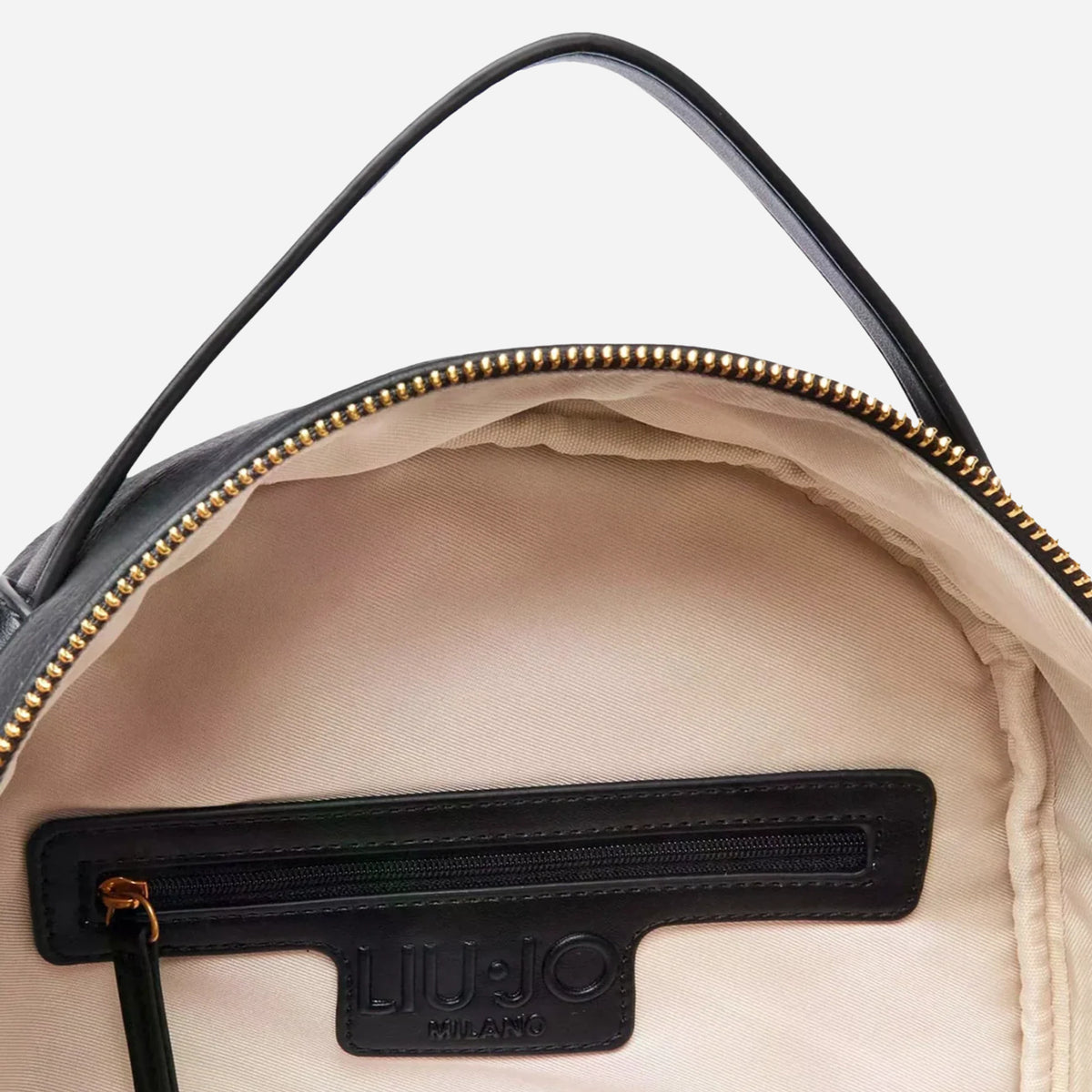 LIU JO Zaino Logo all over BLACK 