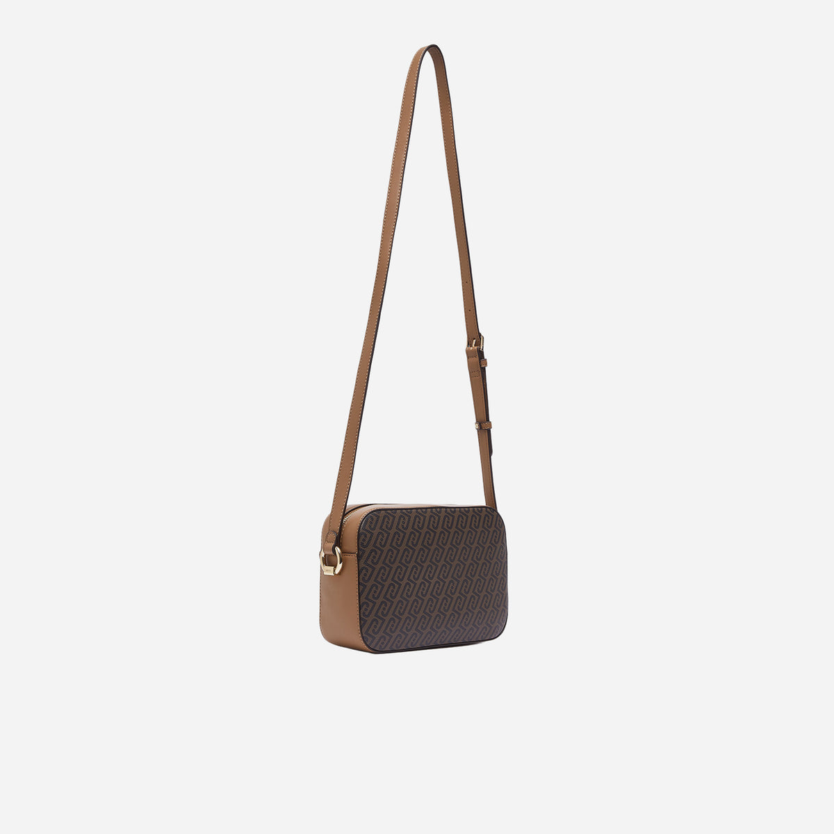 LIU JO BORSA A TRACOLLA MEDIA MONOGRAM Suede 