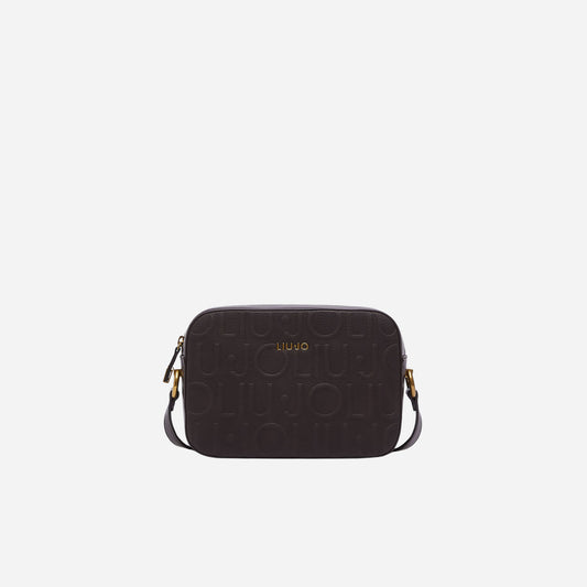 LIU JO BORSA A TRACOLLA MEDIA Deep brown 