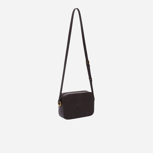 LIU JO BORSA A TRACOLLA MEDIA Deep brown 