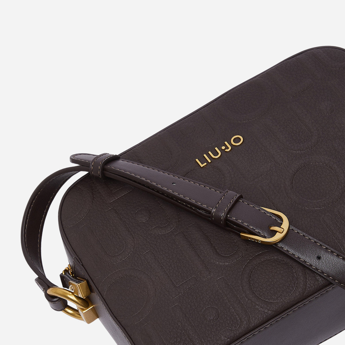 LIU JO BORSA A TRACOLLA MEDIA Deep brown 