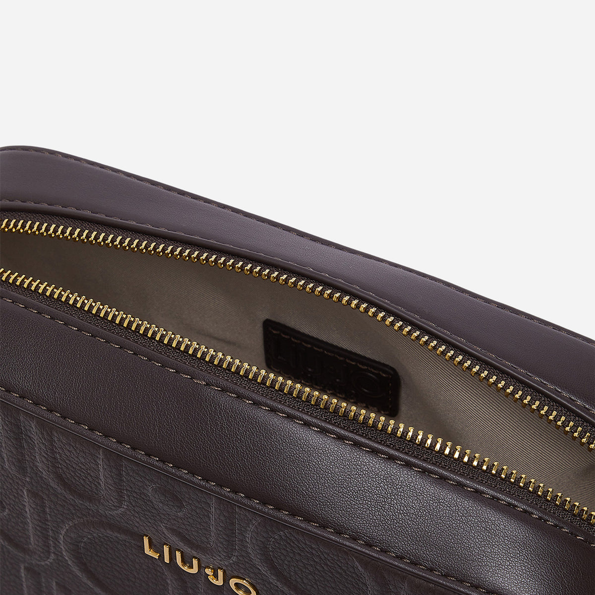 LIU JO BORSA A TRACOLLA MEDIA Deep brown 