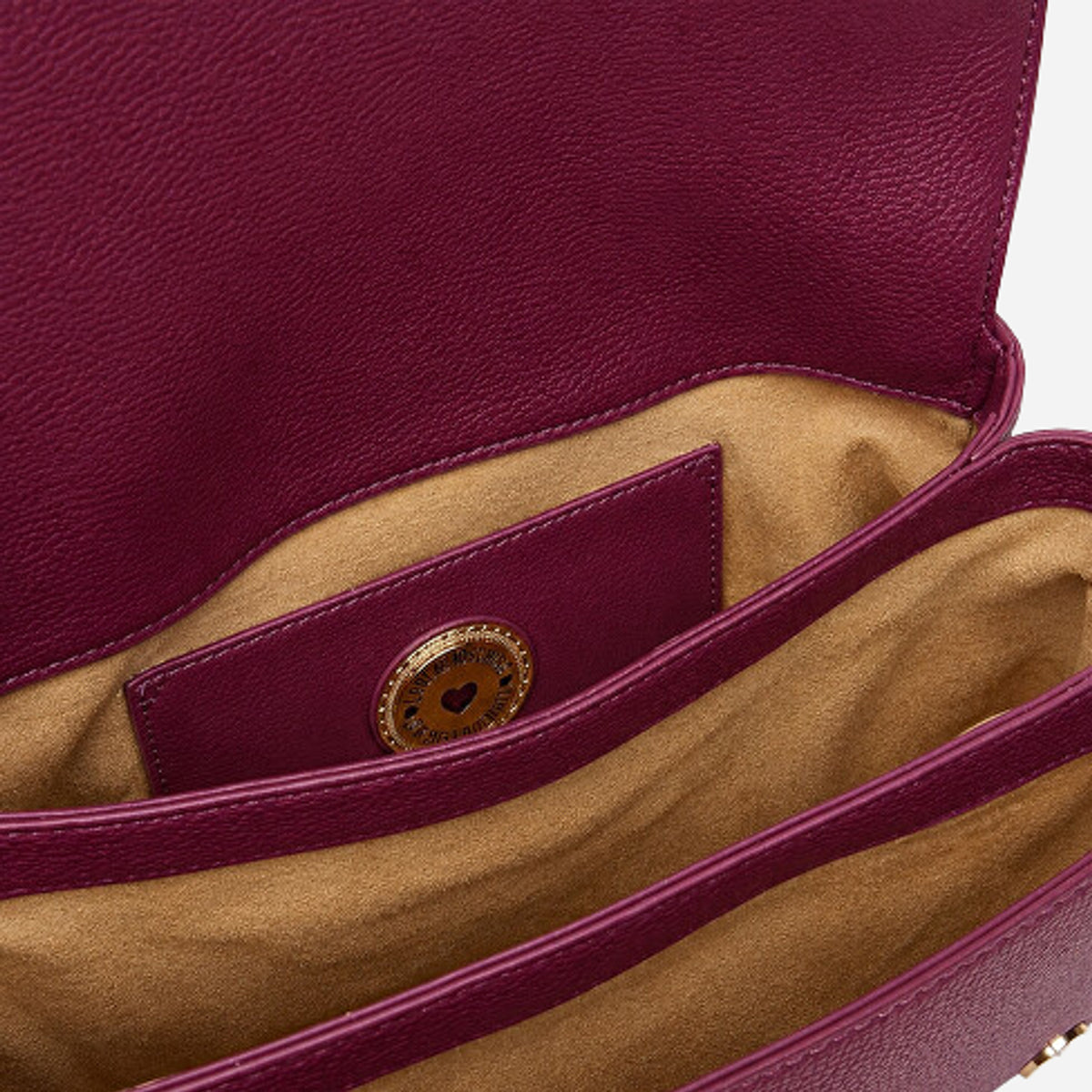 Love Moschino Jewel Borsa a spalla VINO 