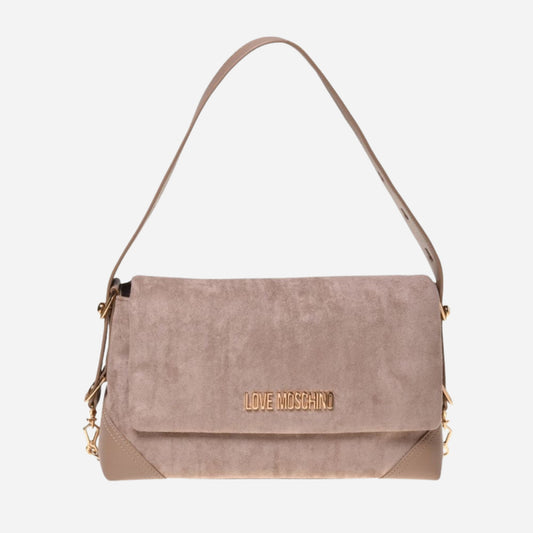 Love Moschino Borsa a spalla SABBIA/SABBIA 