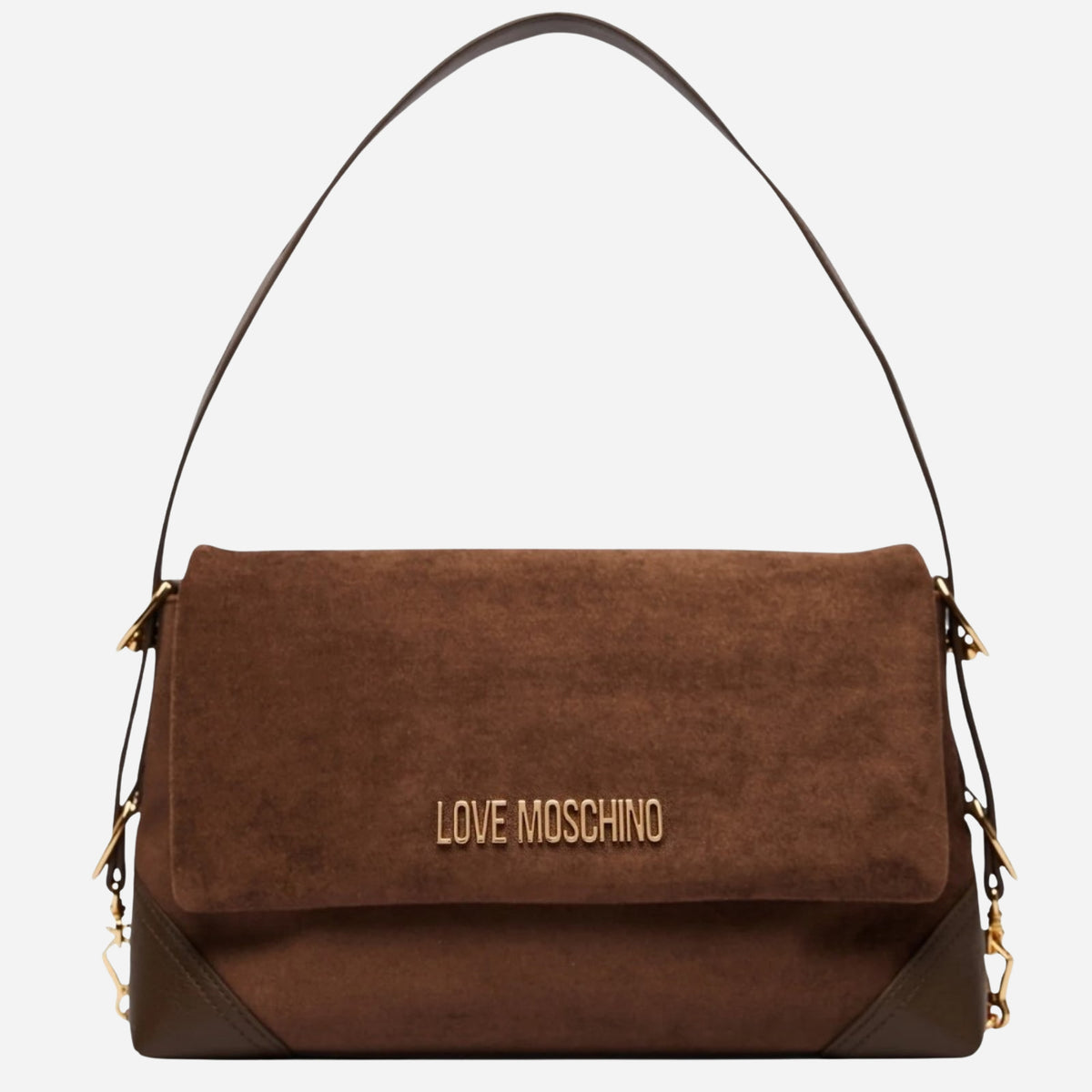 Love Moschino Borsa a spalla MARRONE/MARRONE 