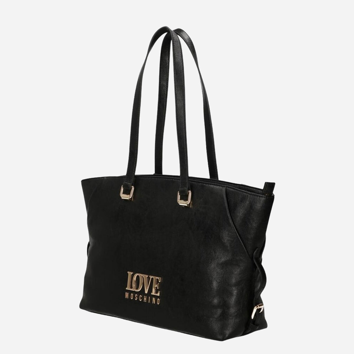 Love Moschino Gilded Shopping a Spalla Nero 