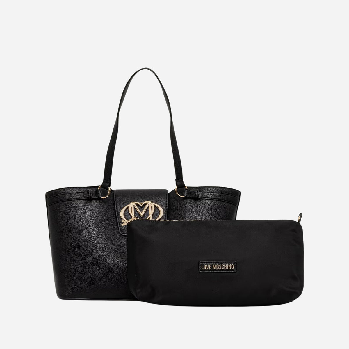 Love Moschino Borsa a Spalla con Pochette Nero 