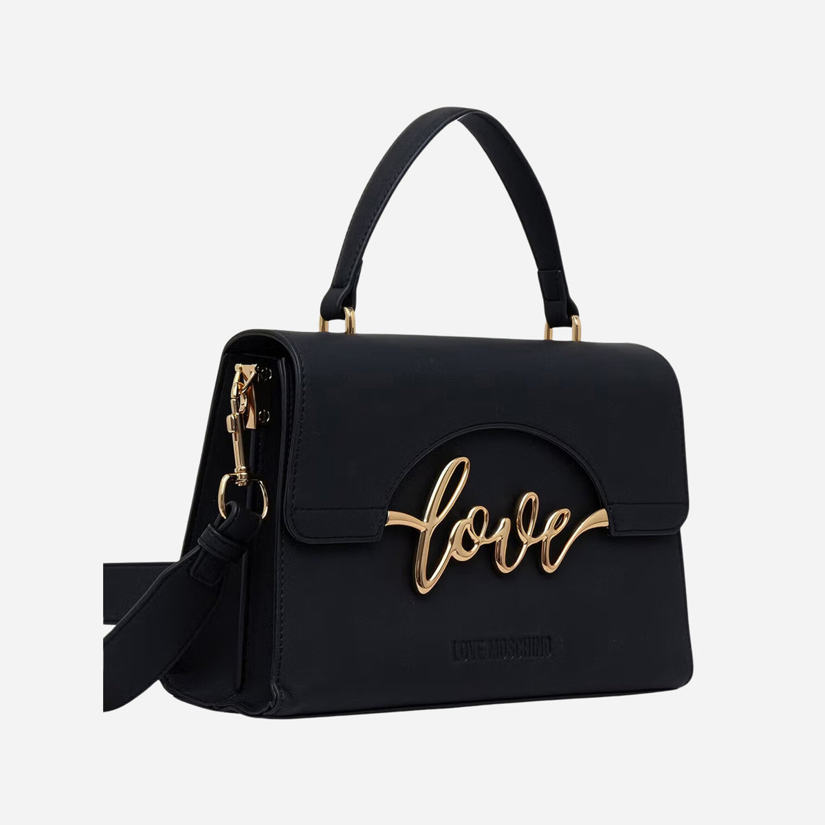 Love Moschino Italics Love Borsa a Mano Nero 