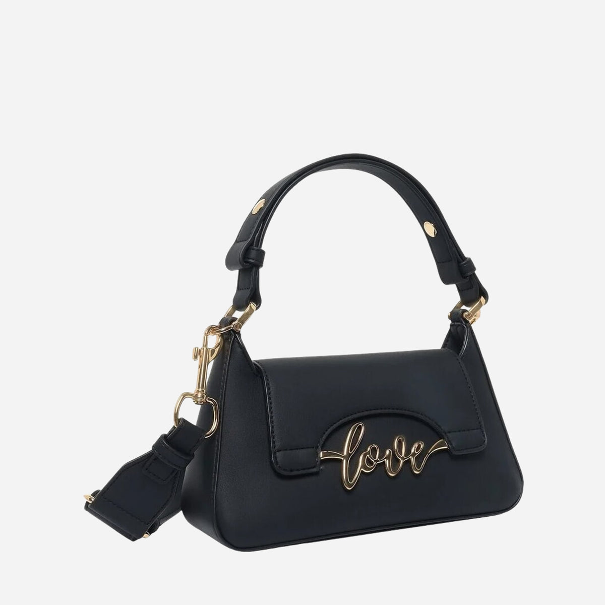 Love Moschino Italics Love Borsa a Mano Nero 