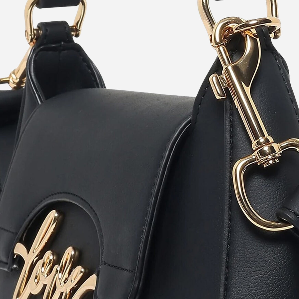 Love Moschino Italics Love Borsa a Mano Nero 
