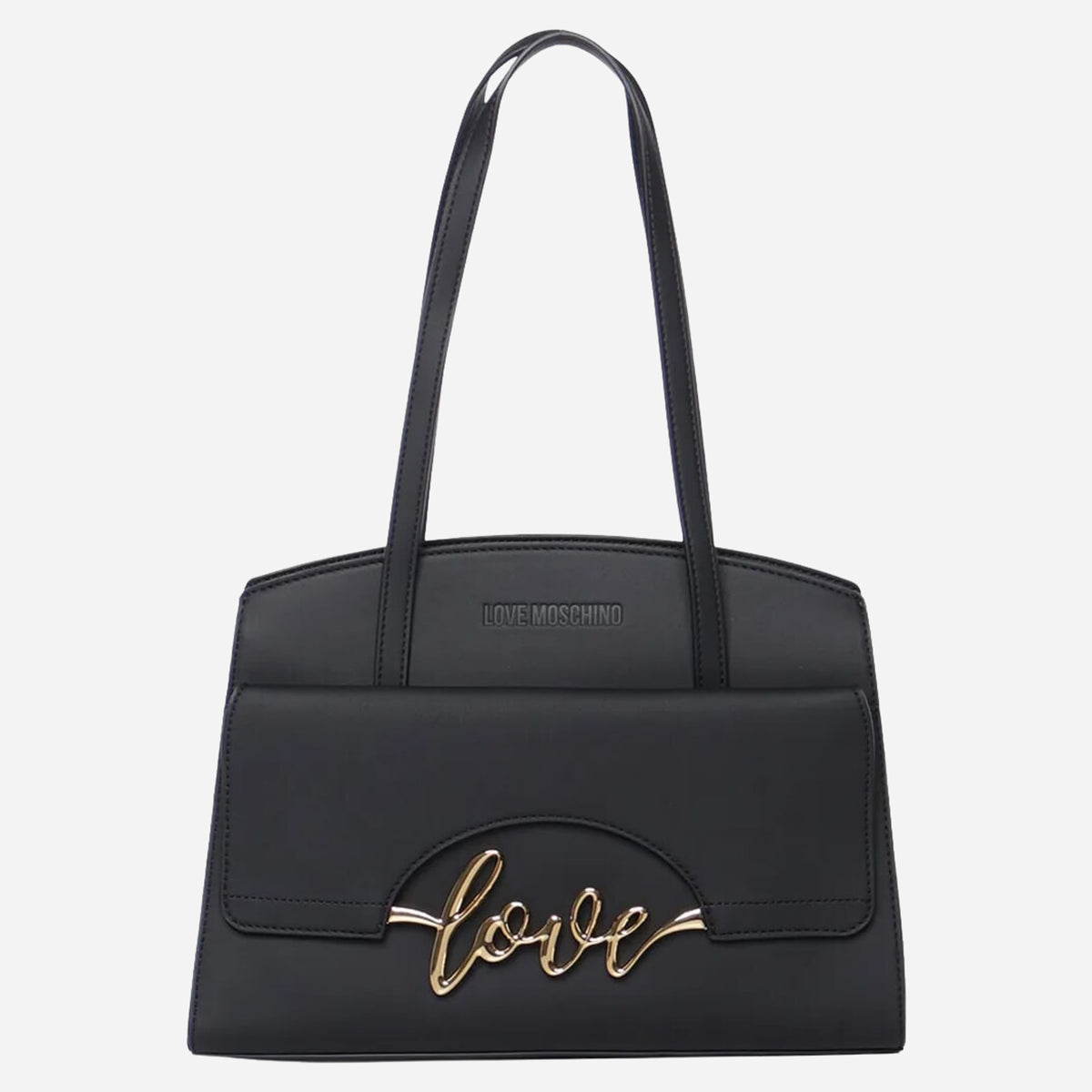 Love Moschino Italics Love Borsa Shopping Nero 