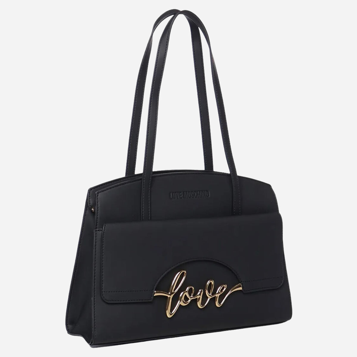 Love Moschino Italics Love Borsa Shopping Nero 