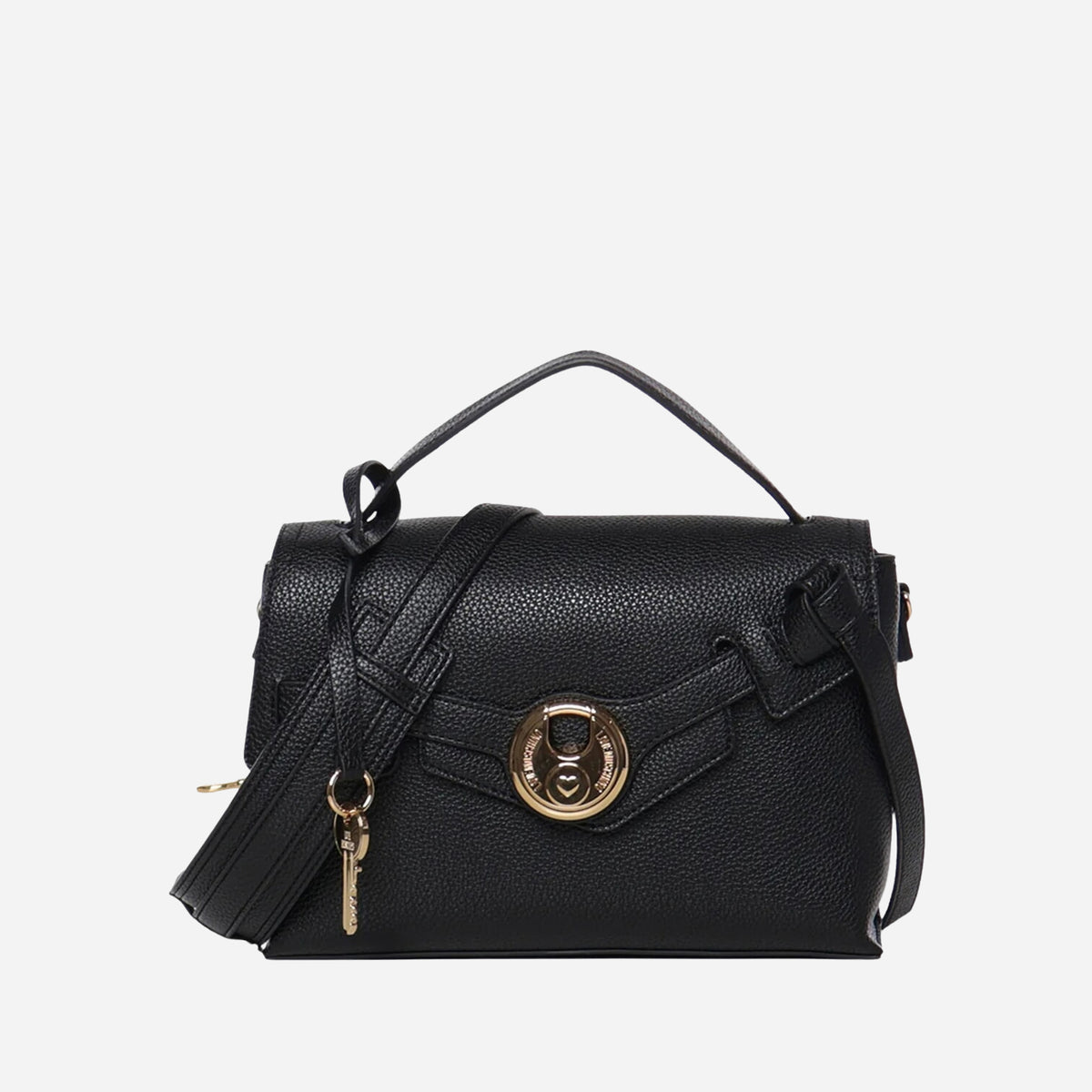 Love Moschino Padlock Borsa a Mano Nero 