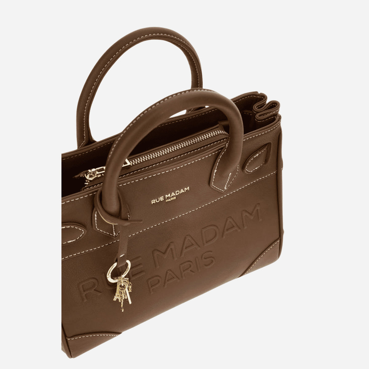RUE MADAM LA MAISON MINI TOTE BROWN 