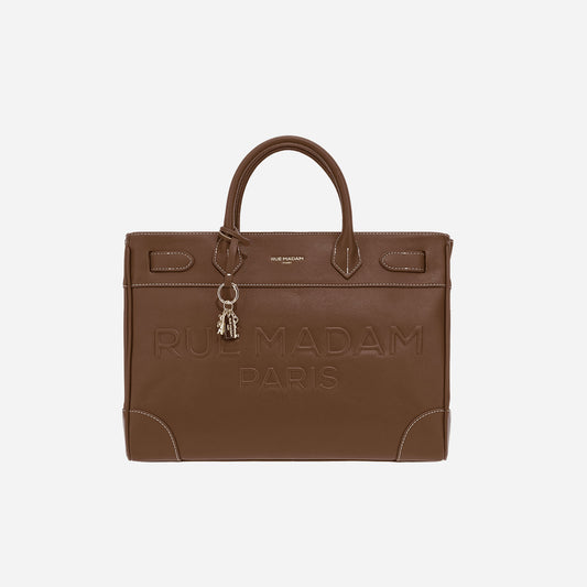 RUE MADAM LA MAISON TOTE BROWN 