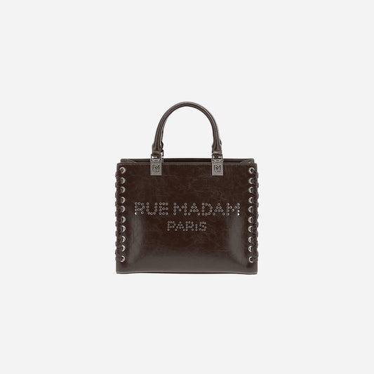 RUE MADAM SIOUX MINI TOTE DARK BROWN 