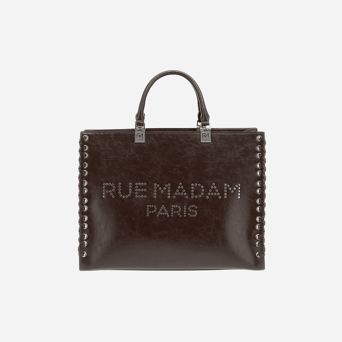 RUE MADAM SIOUX TOTE DARK BROWN 