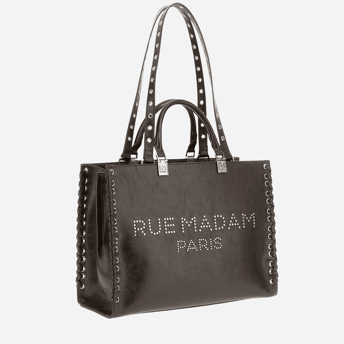 RUE MADAM SIOUX TOTE DARK BROWN 