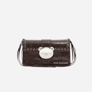 RUE MADAM TEDDY IT-BAG SIOUX DARK BROWN 