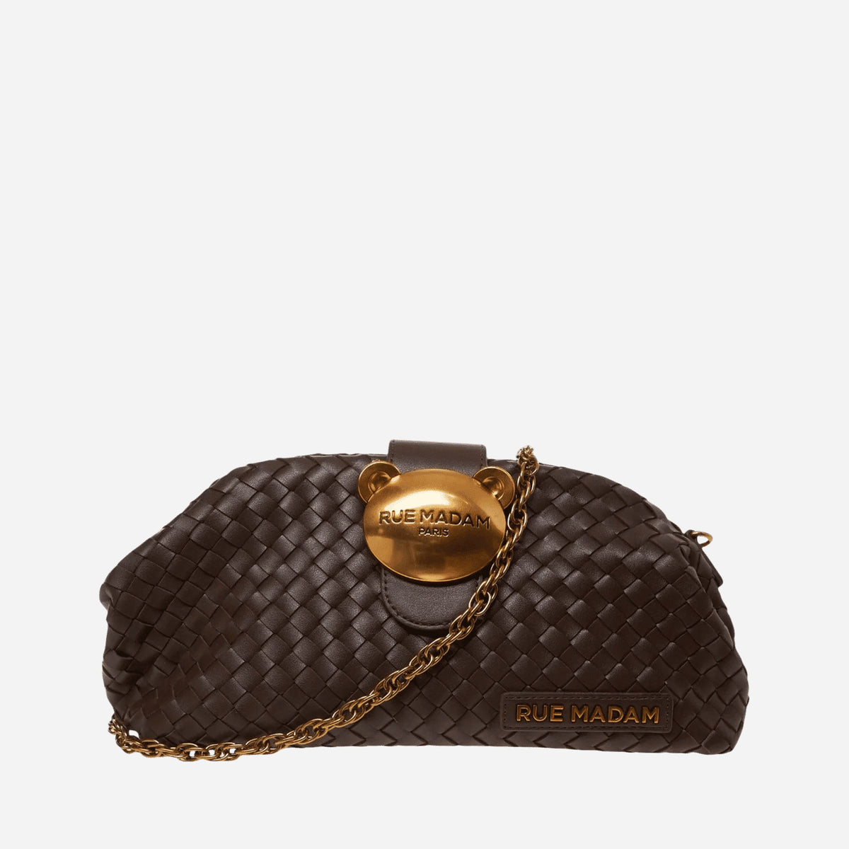 RUE MADAM THE POUCH MOTIF chocolate 