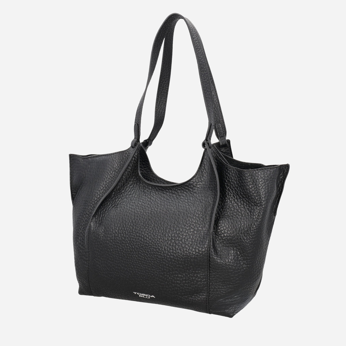 TOSCA BLU Shopping Citylife in pelle Nero 