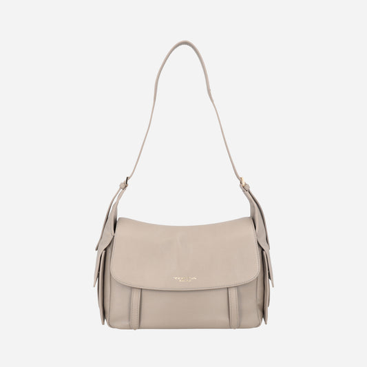 TOSCA BLU Borsa a spalla con pattina Anna GRIGIO PIETRA 
