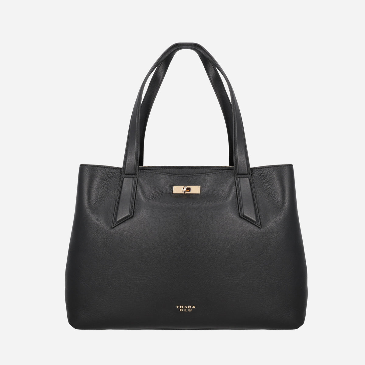 TOSCA BLU Borsa da lavoro Kimberly in pelle Nero 