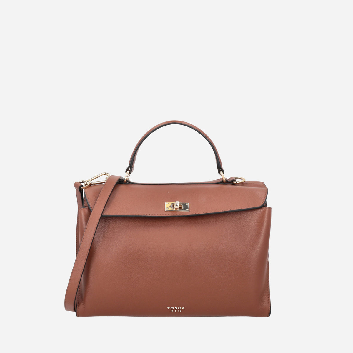 TOSCA BLU Borsa a mano in pelle Kimberly Cognac 