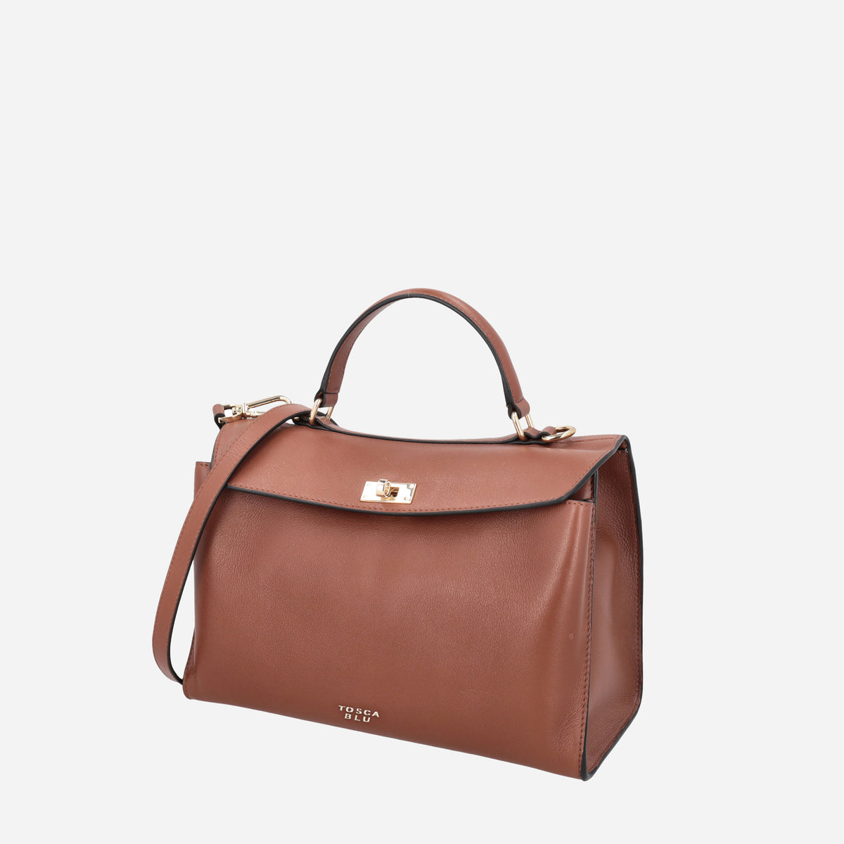 TOSCA BLU Borsa a mano in pelle Kimberly Cognac 