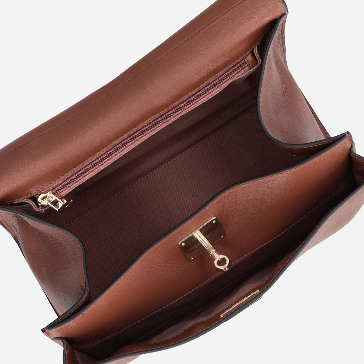 TOSCA BLU Borsa a mano in pelle Kimberly Cognac 