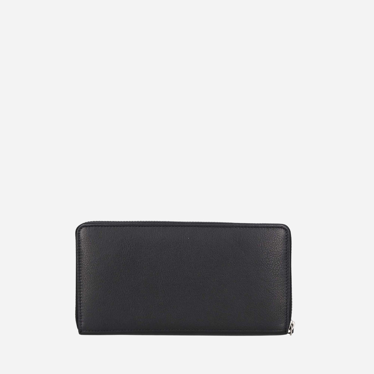 TOSCA BLU Portafoglio zip around grande in pelle Nero 