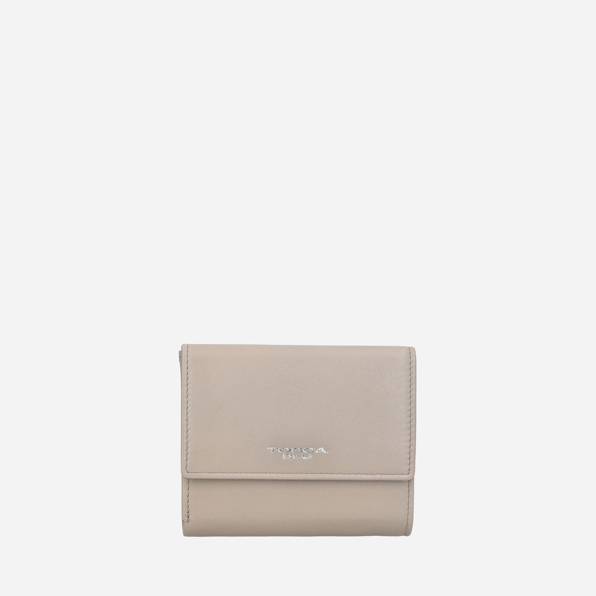 TOSCA BLU Portafoglio medio in pelle GRIGIO PIETRA 
