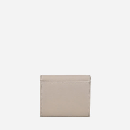 TOSCA BLU Portafoglio medio in pelle GRIGIO PIETRA 