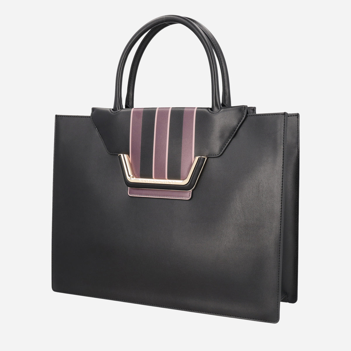TOSCA BLU Shopping Marilyn in pelle Nero 