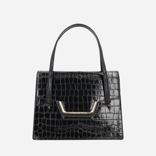 TOSCA BLU Borsa a mano cocco Marilyn Nero 