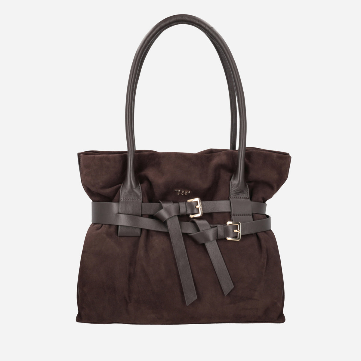 TOSCA BLU Shopping Kenya in suede Testa di moro 