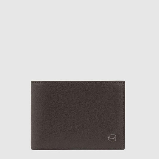 PIQUADRO Portafoglio uomo con due scomparti per banconote Cuoio 