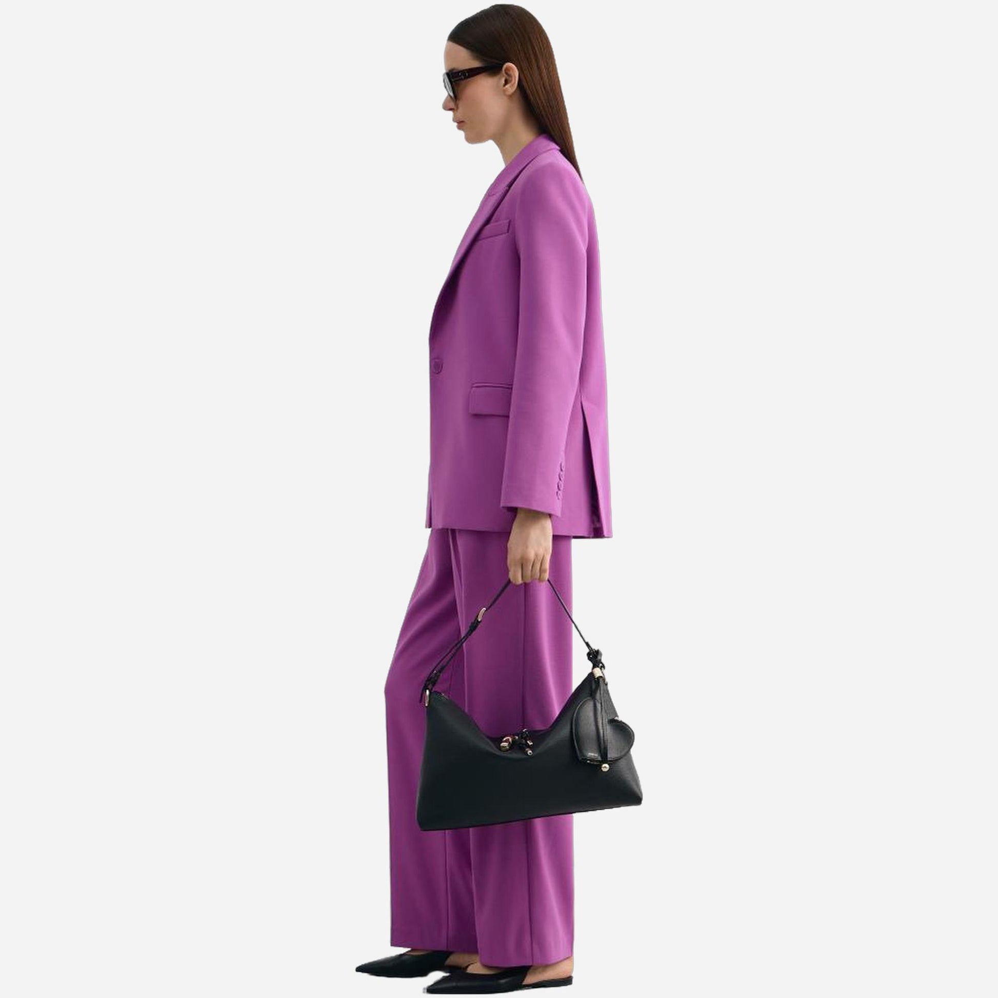 FURLA Furla Debby Borsa A Spalla Large Nero 