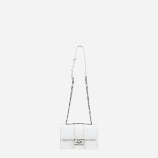 ARMANI EXCHANGE Borsa piccola a tracolla Off White 