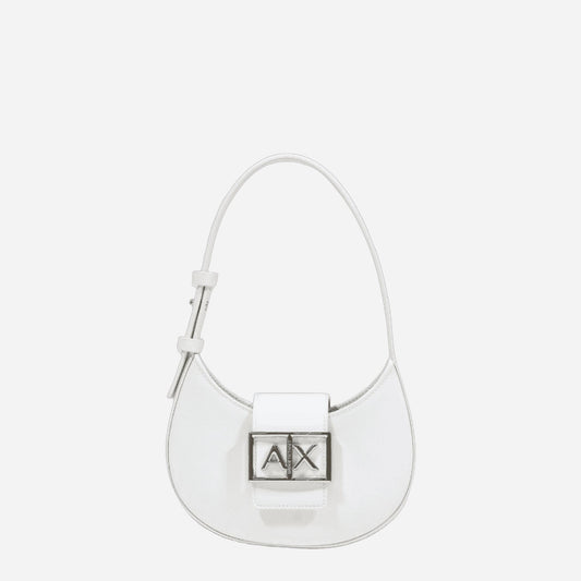 ARMANI EXCHANGE Mini borsa piccola a spalla Off White 