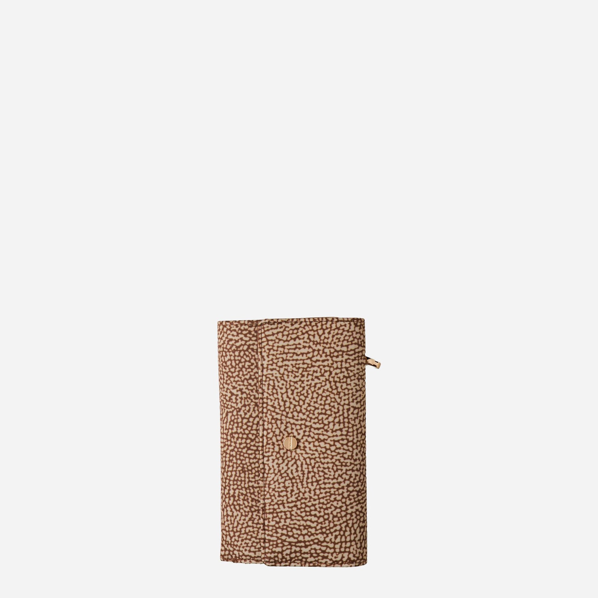 borbonese PORTAFOGLIO MEDIUM Beige/marrone 