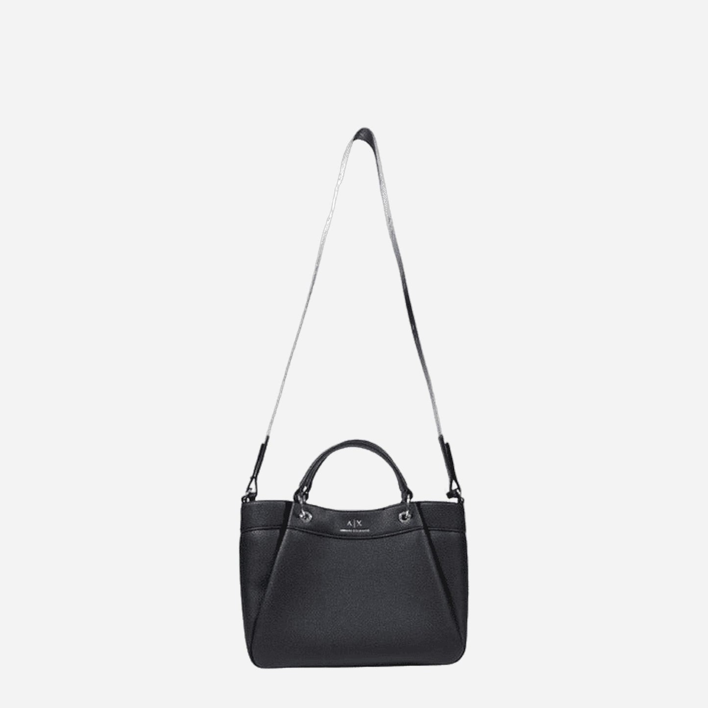 ARMANI EXCHANGE Borsa media a mano a tracolla BLACK 