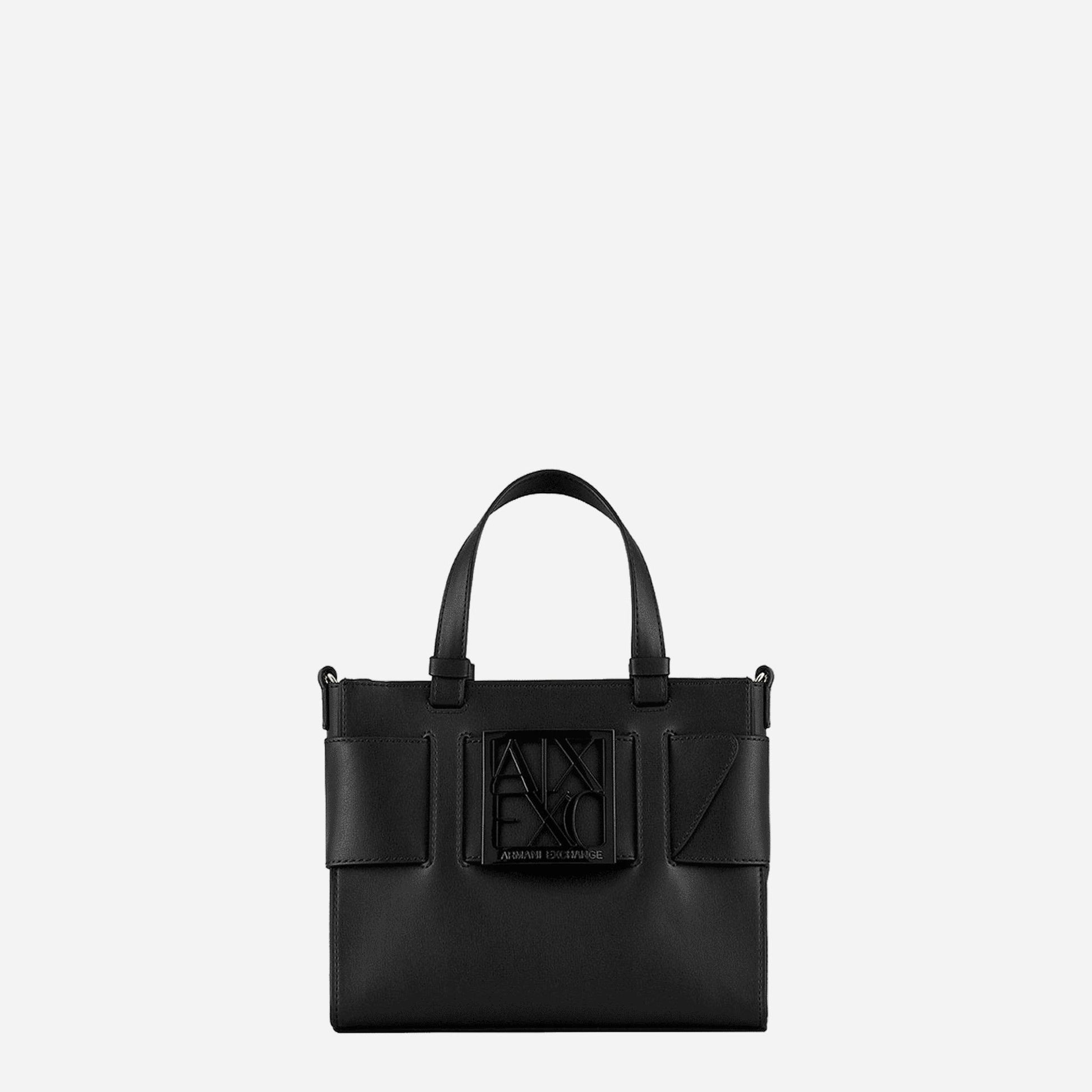 ARMANI EXCHANGE Borsa piccola a mano e a tracolla BLACK 