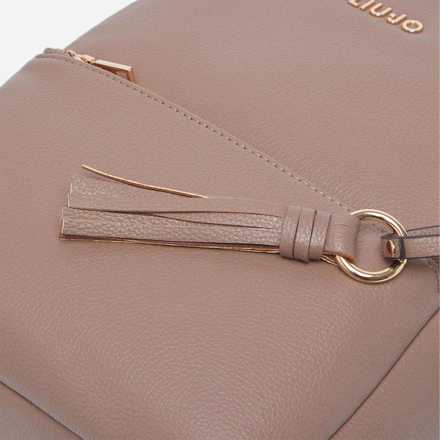 LIU JO Zaino medio con charm MOCHA 