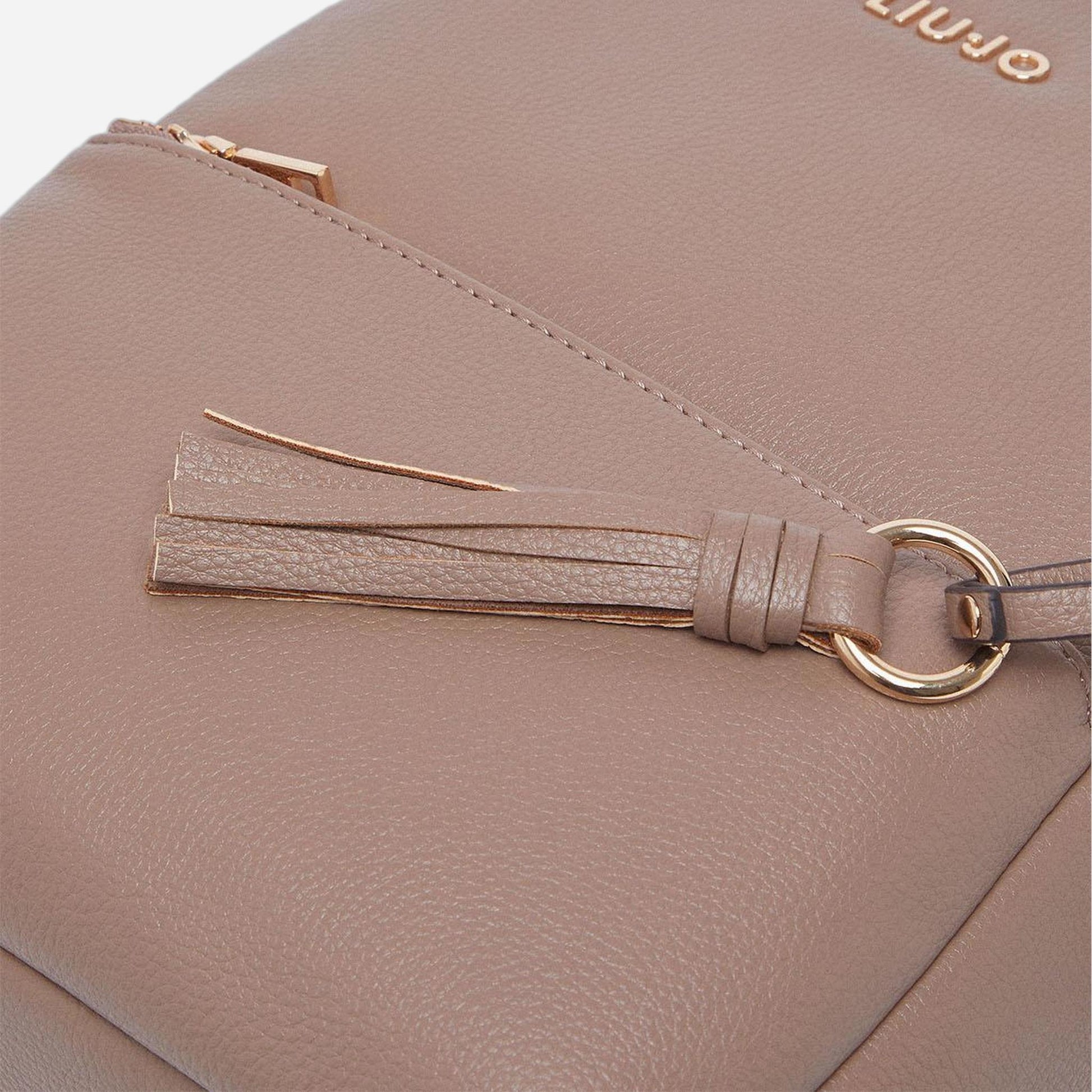 LIU JO Zaino medio con charm MOCHA 
