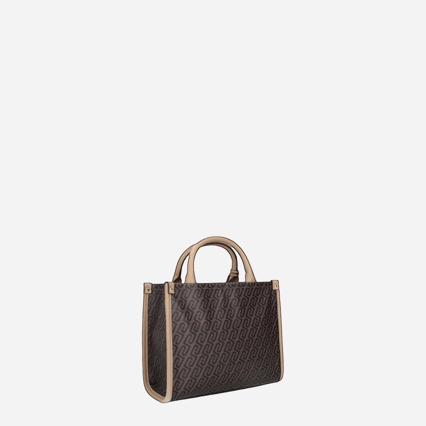 LIU JO Borsa piccola jacquard Testa moro/dk.cipria 
