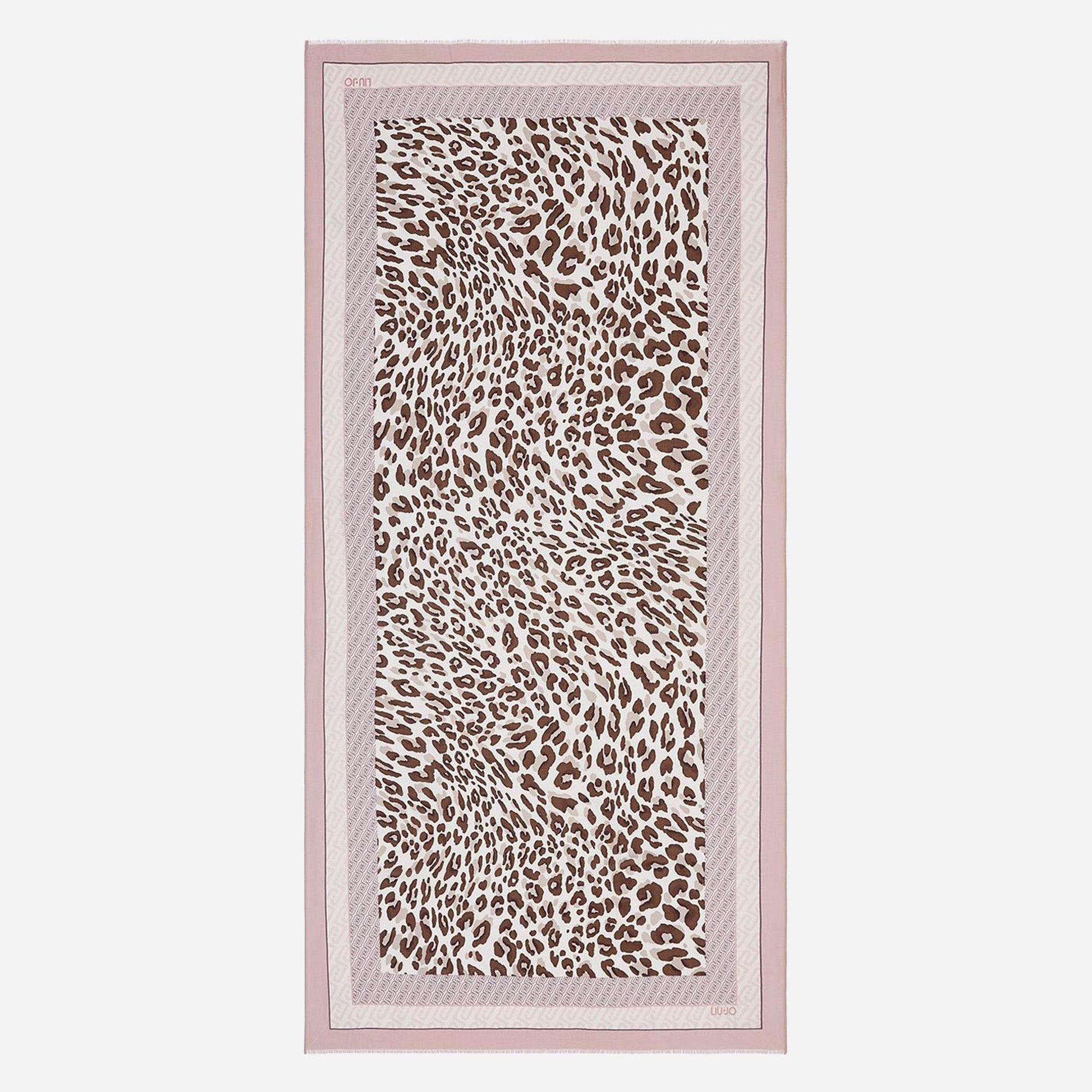 LIU JO Stola animalier Soft peony 