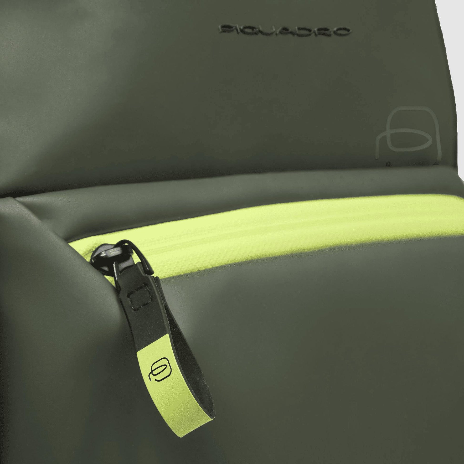 PIQUADRO Zaino per computer e iPad® VERDE SCURO 