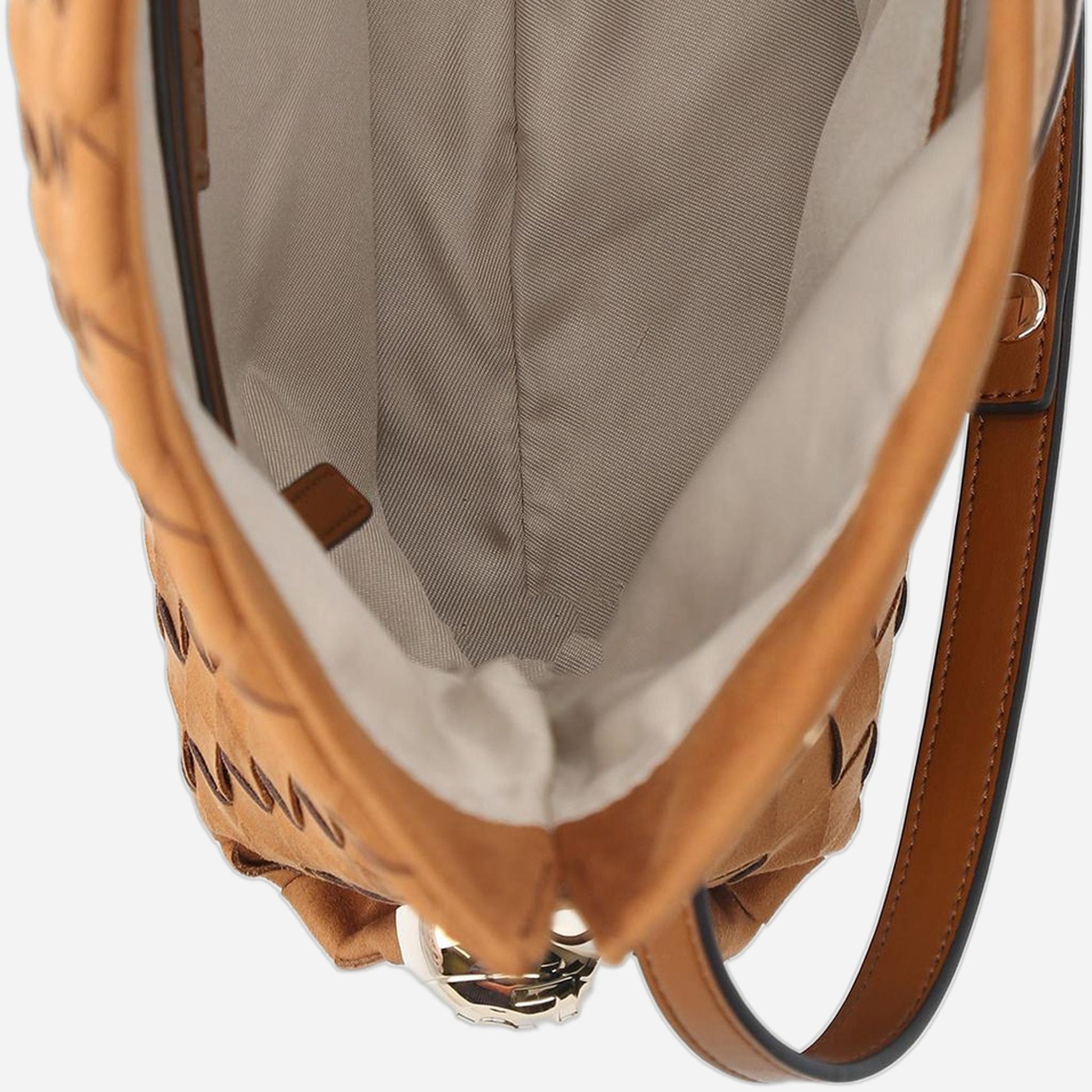 LIU JO Borsa Riccy media intrecciata Sequoia 